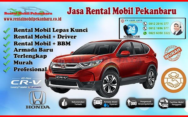 Rental sewa Mobil Honda CRV Pekanbaru
