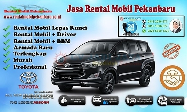 Harga Rental Mobil Innova di Pekanbaru